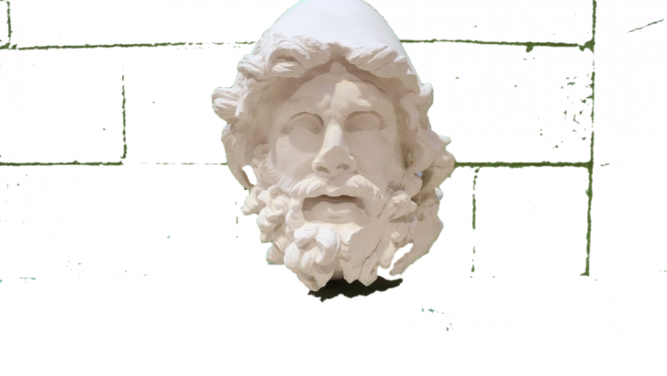 statue head of odysseus 